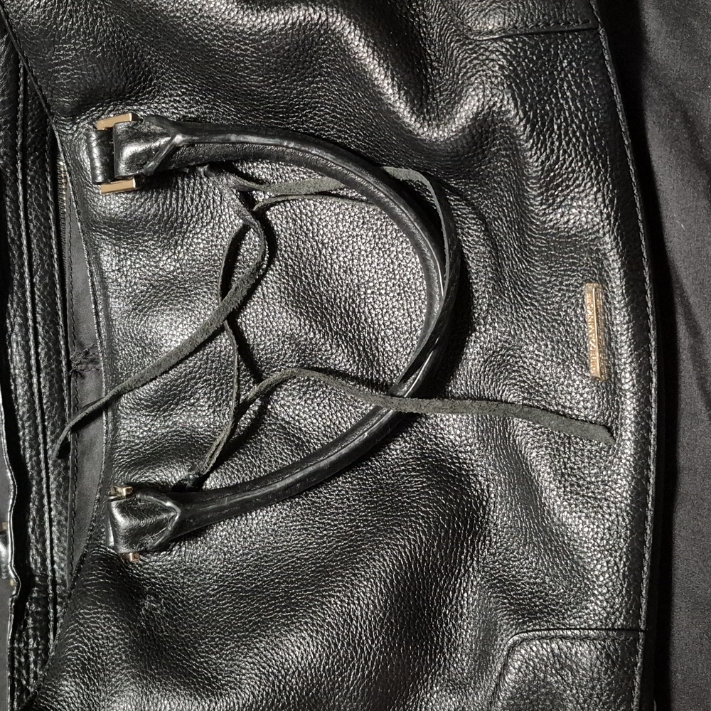 Rebecca Minkoff Bag Regan Black Pebbled Leather Shoulder Crossbody WOMEN'S WOMAN